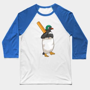 Penguin Cricket Cricket bat Baseball T-Shirt